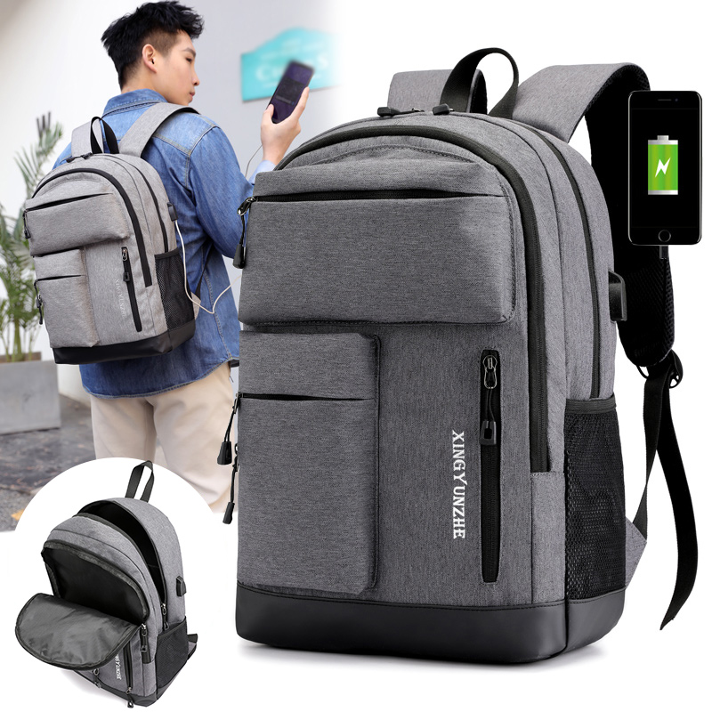 Cycling Commuter Backpack Laptop - Men Women USB Charging Backpack Hiking