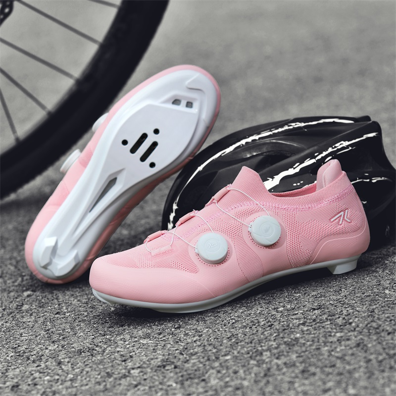 Cycling Commuter Shoes - Road Cycling Shoes Men Women Pink
