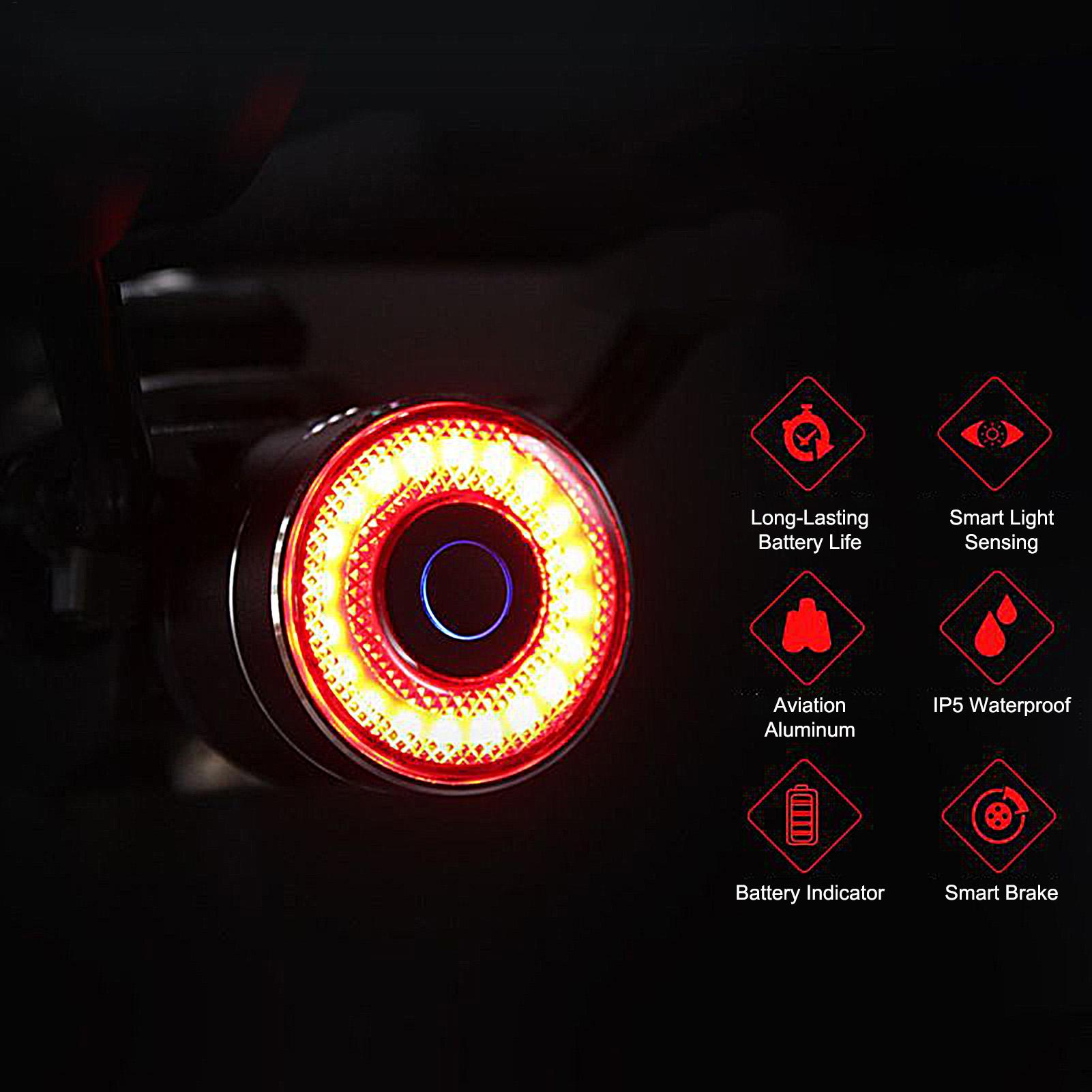 Bicycle Brake Light Smart Bike - огляд і ціна Commuting With Road Bike