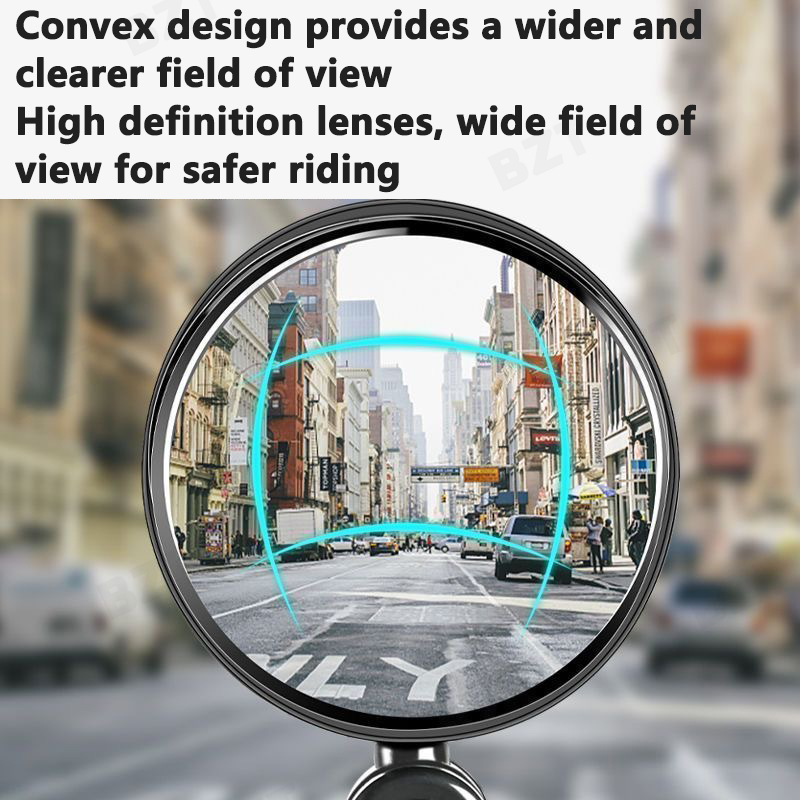Universal Handlebars Rearview  - огляд і ціна Mirror Handlebar Convex