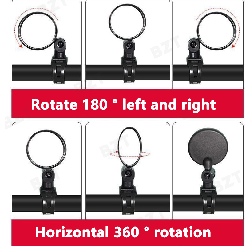Universal Handlebars Rearview  - огляд і ціна Mirror Handlebar Convex