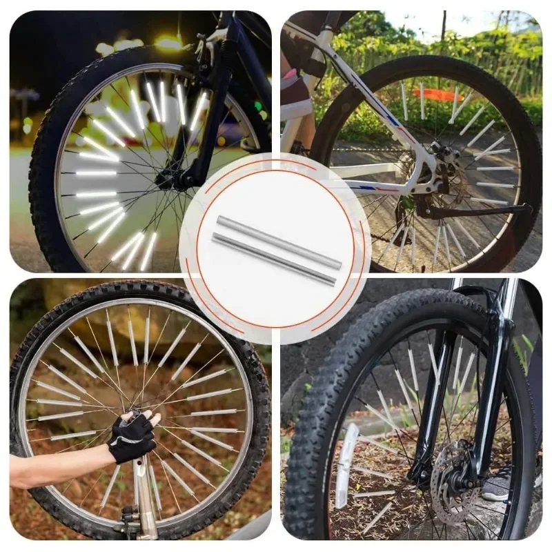12PCS/set Tube Warning Strip R - огляд і ціна Spoke Reflector Set