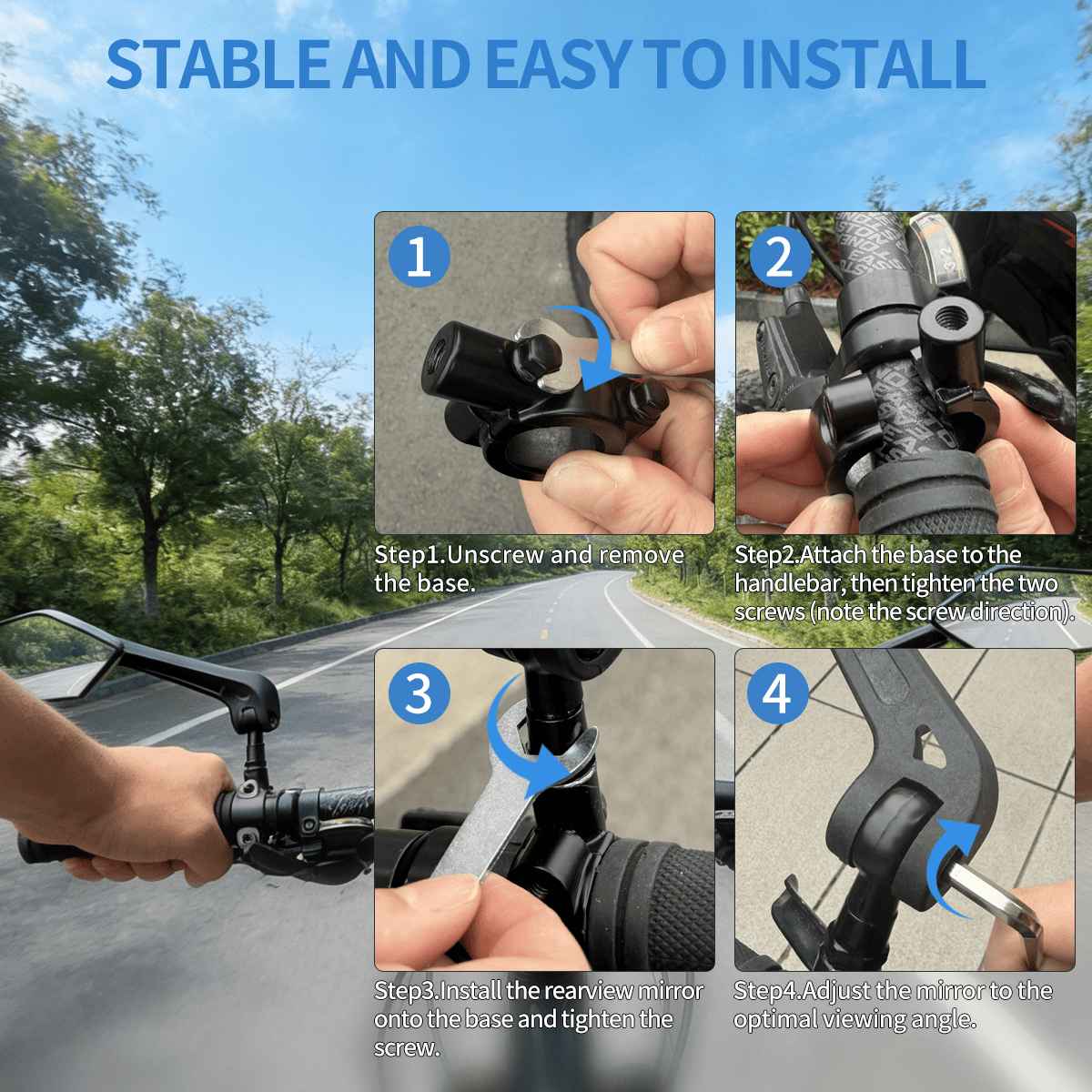 1 Pair Adjustable Handlebar Bi - огляд і ціна Cycling Zones