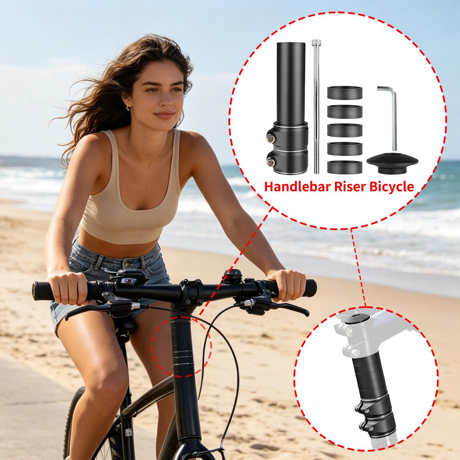 Handlebar Risers Adjustable Al - огляд і ціна Cycling In City