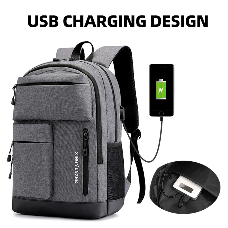 Men Women USB Charging Backpac - огляд і ціна Cycling Commuter Backpack Laptop