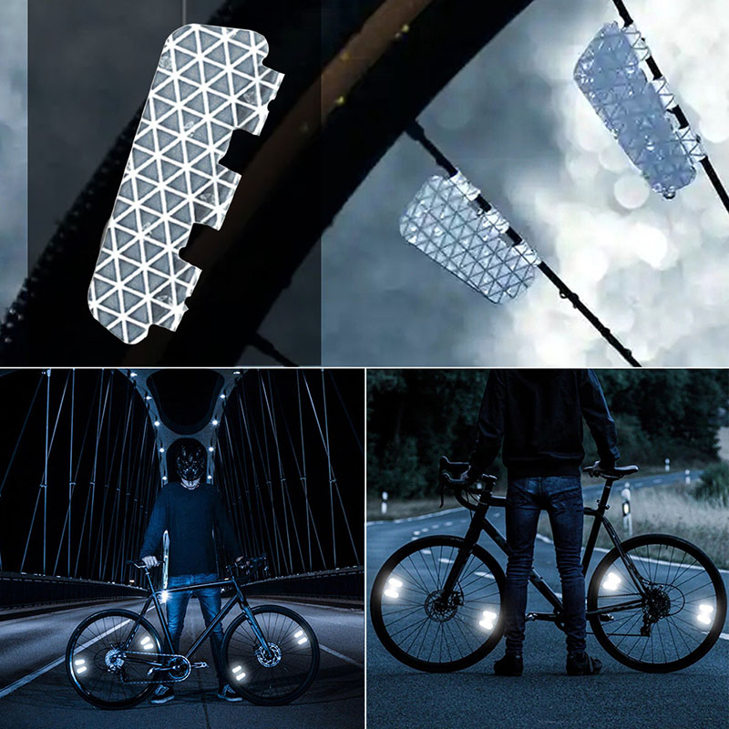 4Pcs/Set Bike Reflective Stick - огляд і ціна Spoke Reflector Set