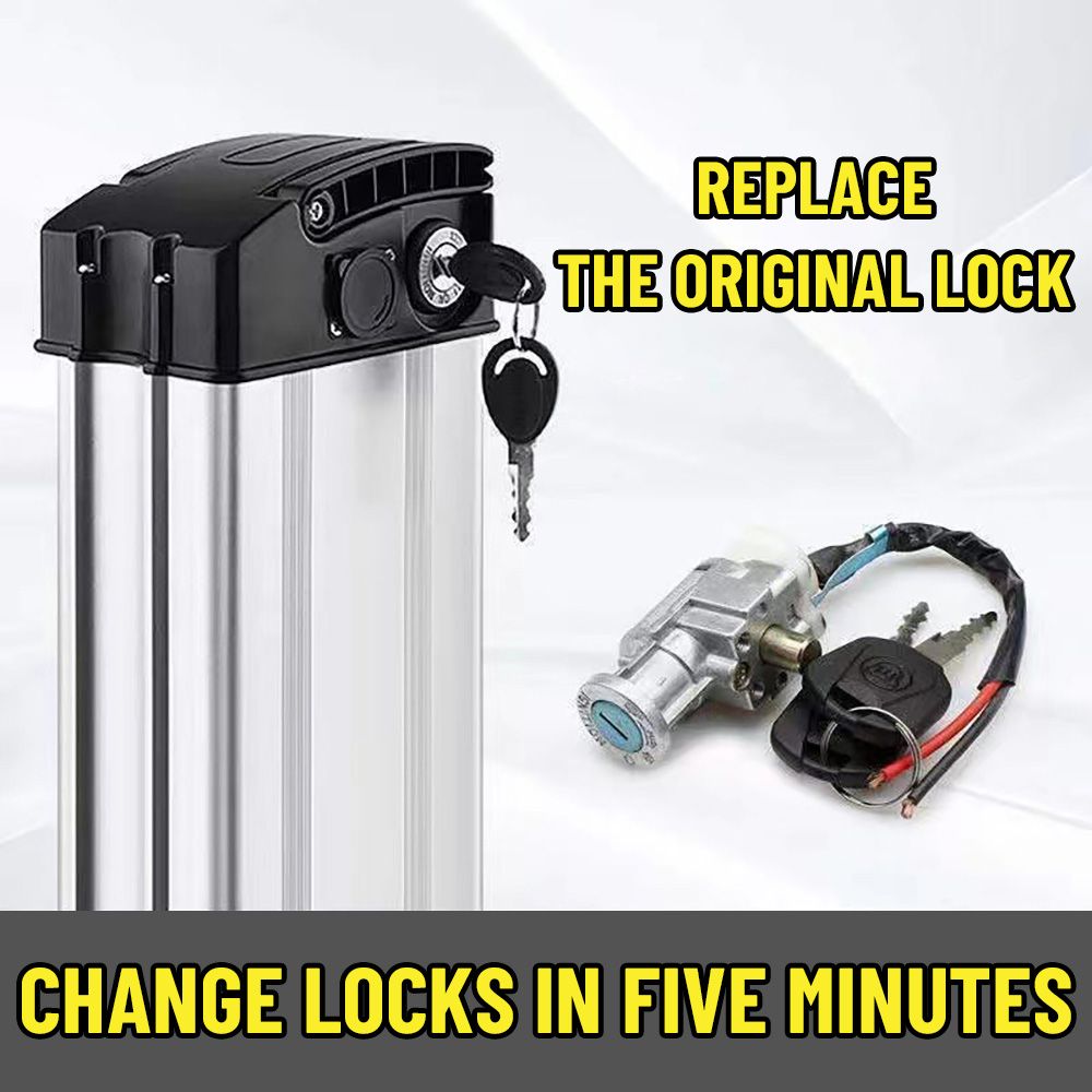 E-Bike Battery Lock With 2 Key - огляд і ціна Commuter Bike Lock