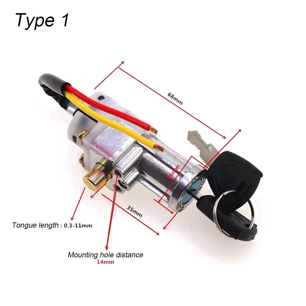 E-Bike Battery Lock With 2 Key - огляд і ціна Commuter Bike Lock