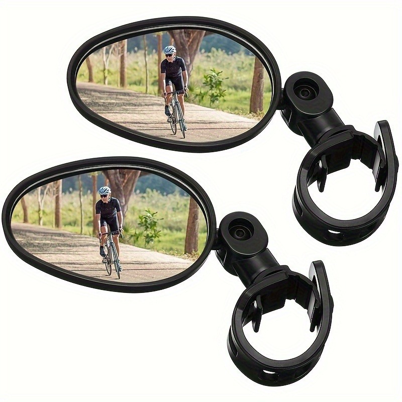1/2PCS  Bike Mirrors, Acrylic  - огляд і ціна Mirror Handlebar Convex