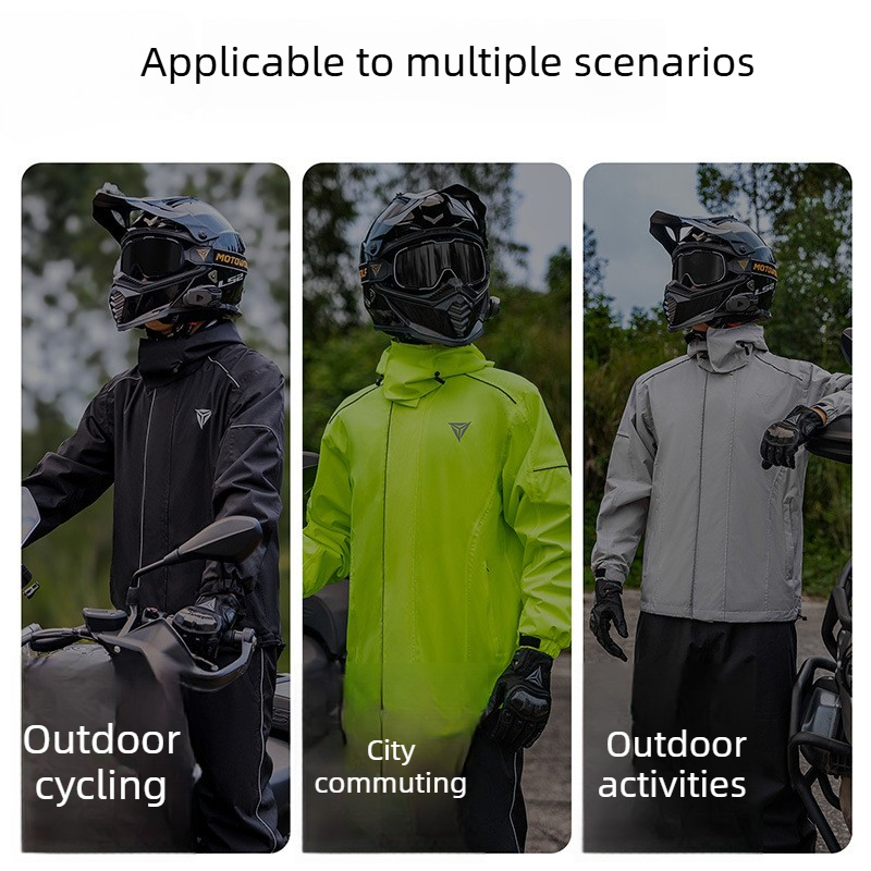 Motorcycle Rain Suit Waterproo - огляд і ціна Cycling Commute Pants