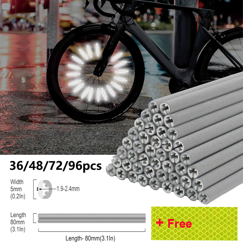 36/48/72/96Pieces 8cm Spoke Re - огляд і ціна Spoke Reflector Set