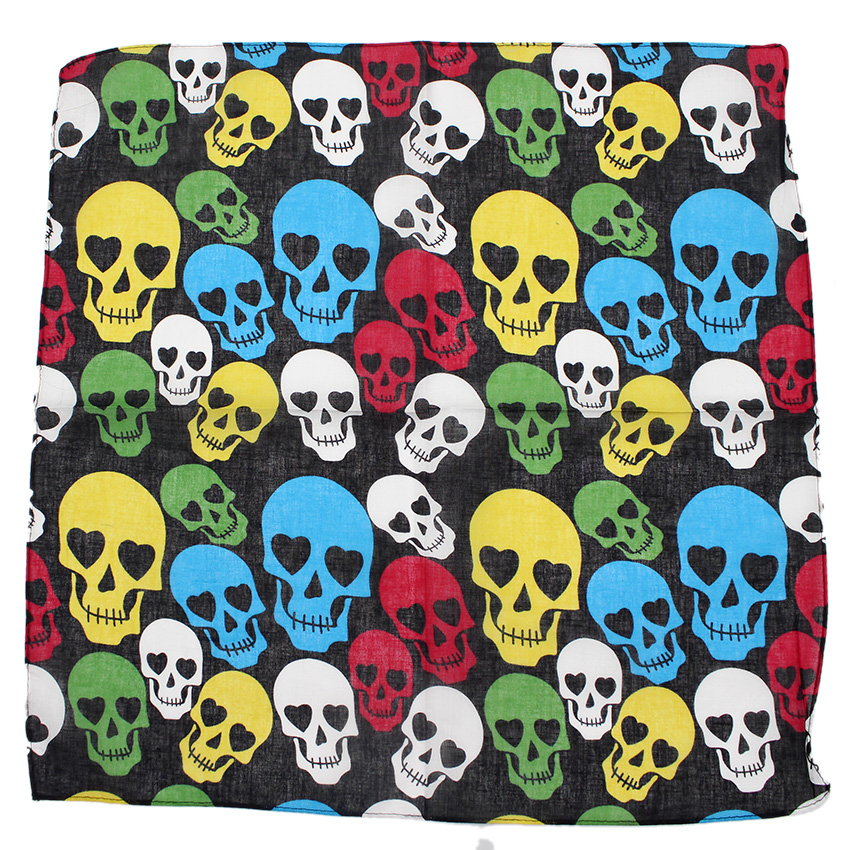 Skull Bandana Square Scarf 100 - огляд і ціна Cycling Zones
