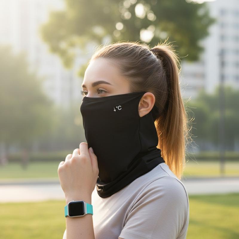 Ice Silk Face Cover with Neck  - огляд і ціна Cycling To Work
