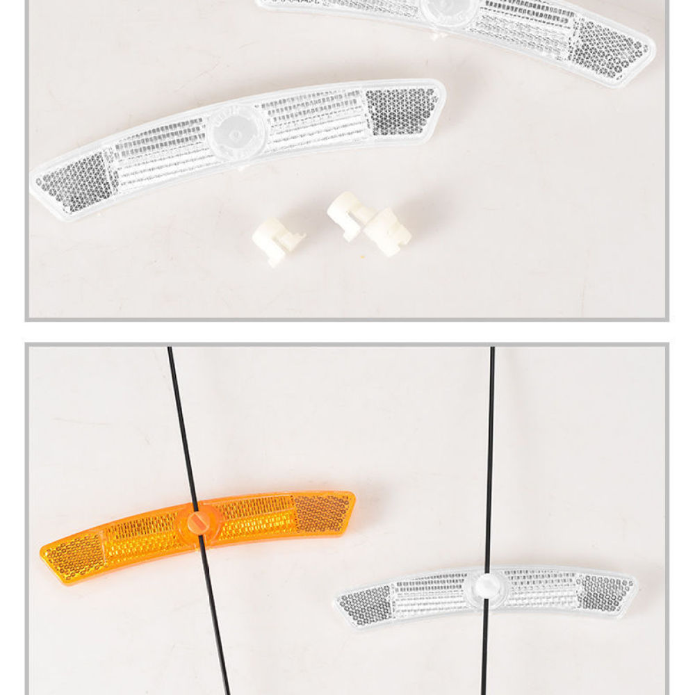 Safety Gear Bicycle Spoke Refl - огляд і ціна Spoke Reflector Set