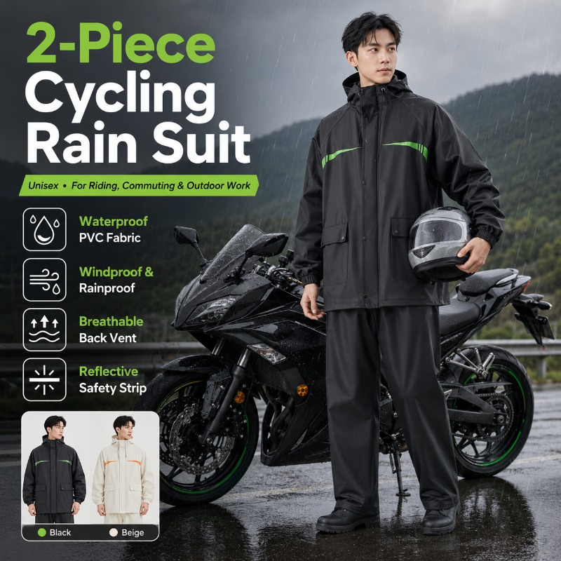 Unisex 2-Piece Waterproof Cycl - огляд і ціна Cycling Commute Pants