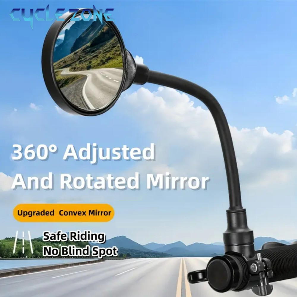Bicycle Mirror Bike Handlebar  - огляд і ціна Mirror Handlebar Convex