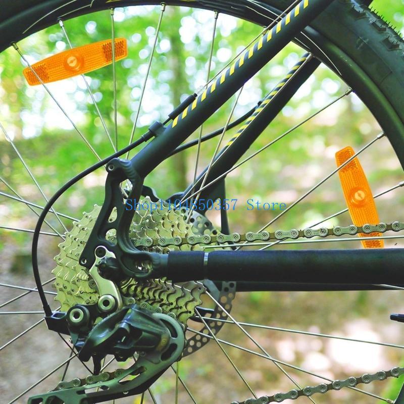 652F 8Pcs/set Riding Bike Bicy - огляд і ціна Spoke Reflector Set